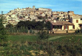 vu du village de cabries
