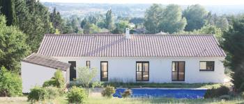 réalisation d'une maison moderne sur terrain en restanque à cabries