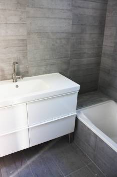 realisation de salle de bain avec baignoire à Aix en provence